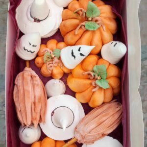 Cutie Halloween cu dovleac / Коробочка Хеллоуин с тыквой